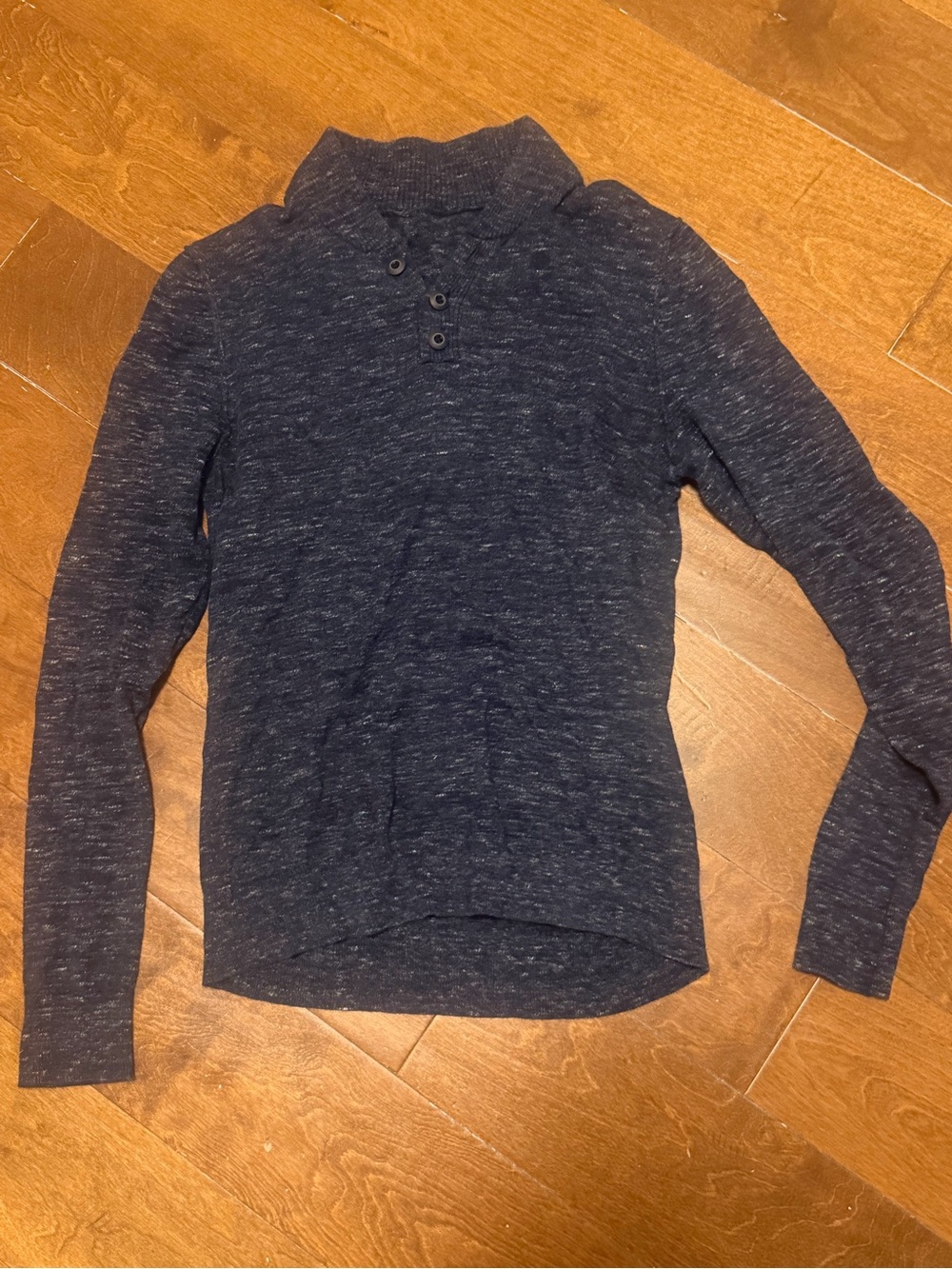 Express Men’s Navy Blue Sweater – Size Small